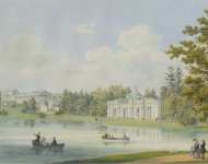 Bohnstedt Ludwig Franz Karl Cameron Gallery and Grotto on the Shore of the Pond in Tsarskoye Selo - Hermitage